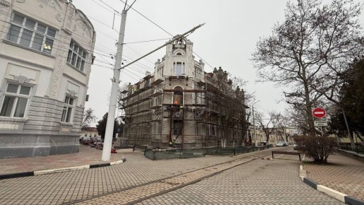 Реставрацию «Дома с оленем» планируют завершить к началу курортного сезона