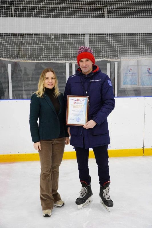 Ольга Торубарова: Наградила победителей Всероссийских соревнований «Золотая шайба» Ольга Торубарова: Наградила победителей Всероссийских соревнований «Золотая шайба»