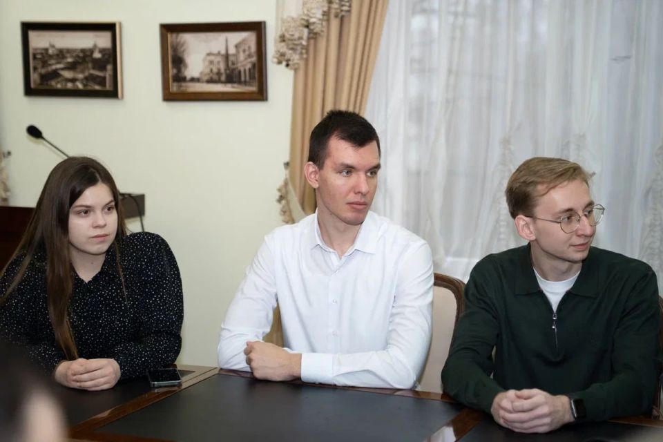 Михаил Афанасьев: Встретился со студентами КФУ Михаил Афанасьев: Встретился со студентами КФУ