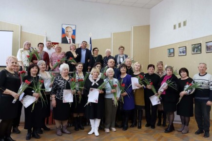 Сергей Петелин: Принял участие в заседании Совета ветеранов Симферопольского района, приуроченном к празднованию Международного женского дня