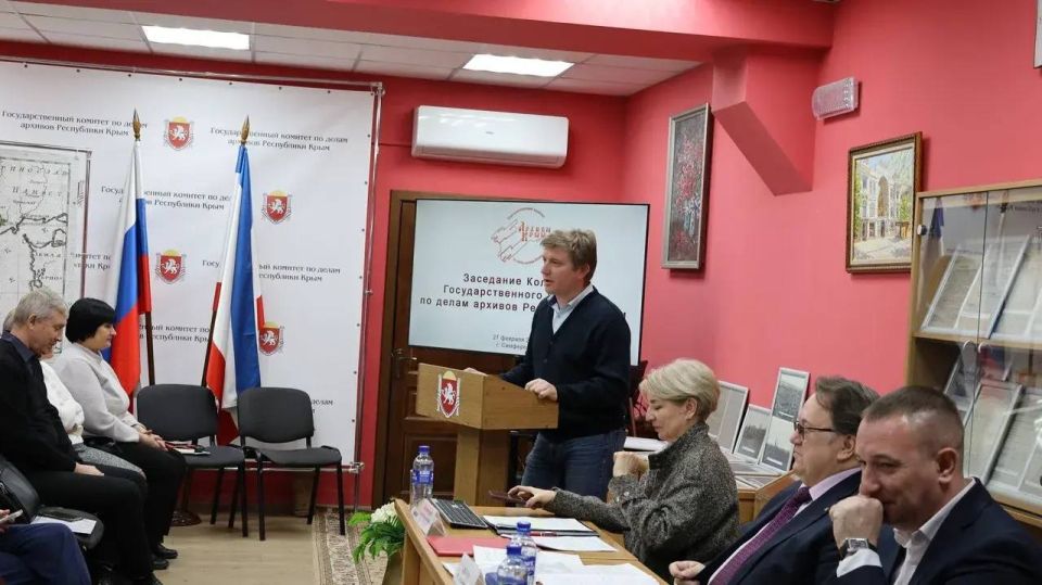 В Госкомархиве состоялось расширенное заседание Коллегии В Госкомархиве состоялось расширенное заседание Коллегии