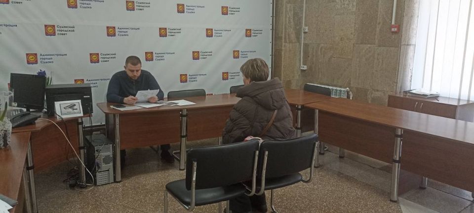 Кирилл Чебышев: Сегодня провёл приём граждан в администрации города Судак