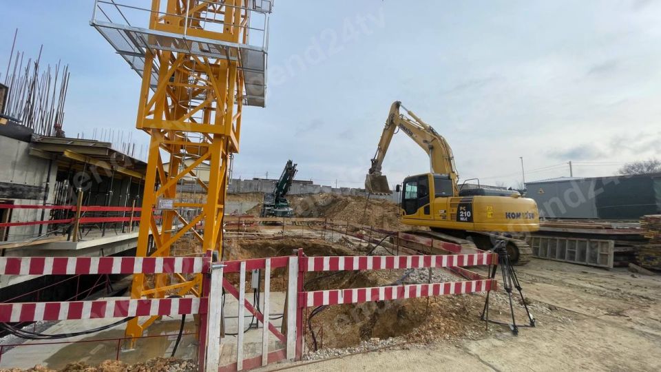 Социальный дом на улице Горпищенко готов на 10% Социальный дом на улице Горпищенко готов на 10%