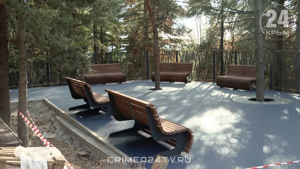 Парк на Приветной улице в Гурзуфе не сдали в эксплуатацию Парк на Приветной улице в Гурзуфе не сдали в эксплуатацию