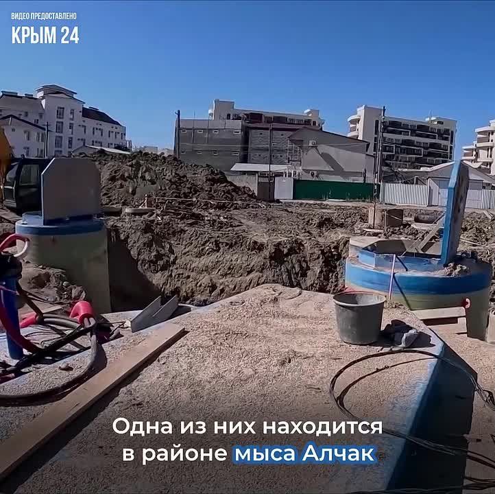 В Судаке продолжается реконструкция системы подачи канализационных стоков