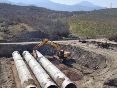 К строительству четырёхполосной автодороги протяжённостью 7,8км