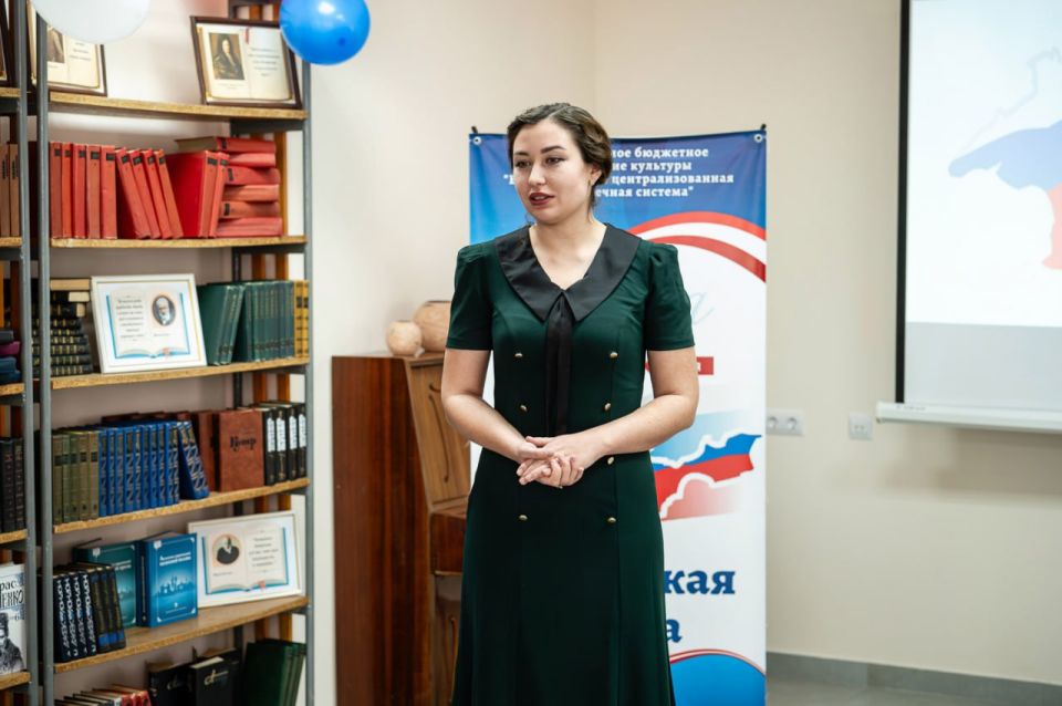 В Евпатории после капитального ремонта открылась библиотека №2 имени Леси Украинки В Евпатории после капитального ремонта открылась библиотека №2 имени Леси Украинки