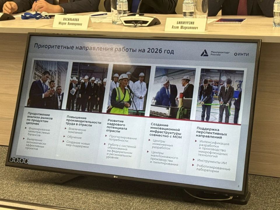 Министр промышленности и торговли Республики Крым Анушаван Агаджанян принял участие в координационном Совете по промышленности, который прошёл в Омске под руководством министра промышленности и торговли Российской Федерации... Министр промышленности и торговли Республики Крым Анушаван Агаджанян принял участие в координационном Совете по промышленности, который прошёл в Омске под руководством министра промышленности и торговли Российской Федерации...