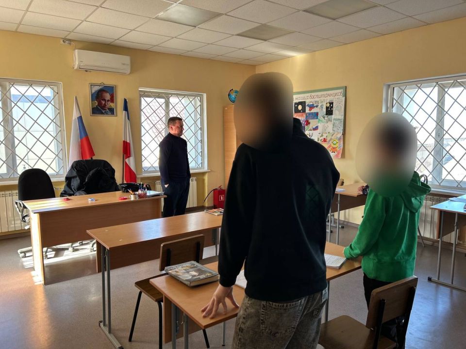 В ЦВСНП МВД по Республике Крым состоялась профилактическая встреча с воспитанниками В ЦВСНП МВД по Республике Крым состоялась профилактическая встреча с воспитанниками