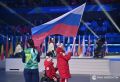 Российские паралимпийцы вышли на церемонию закрытия Игр с флагом страны