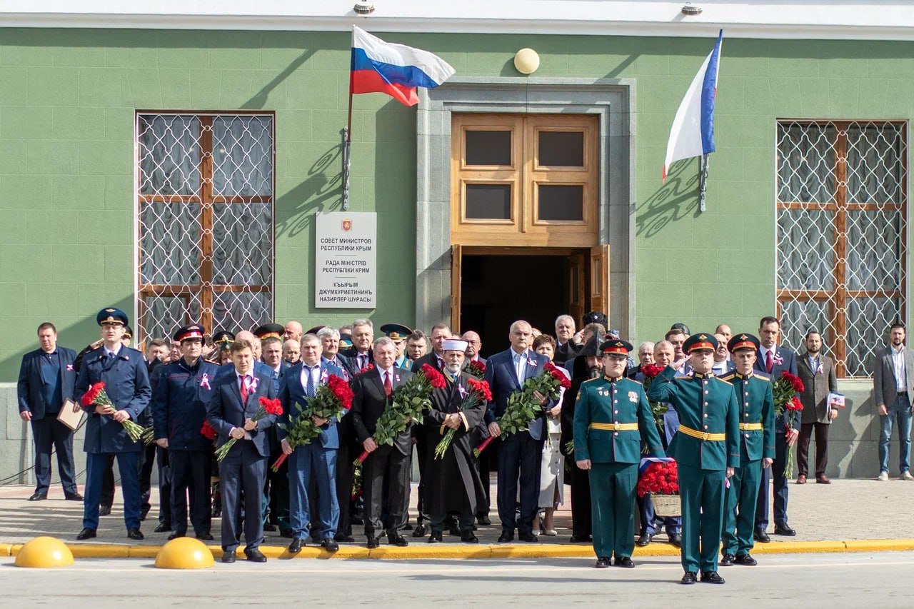 Михаил Афанасьев: Принял участие в торжественных мероприятиях, посвященных 12-й годовщине Общекрымского референдума 2014 года и воссоединения Крыма с Россией