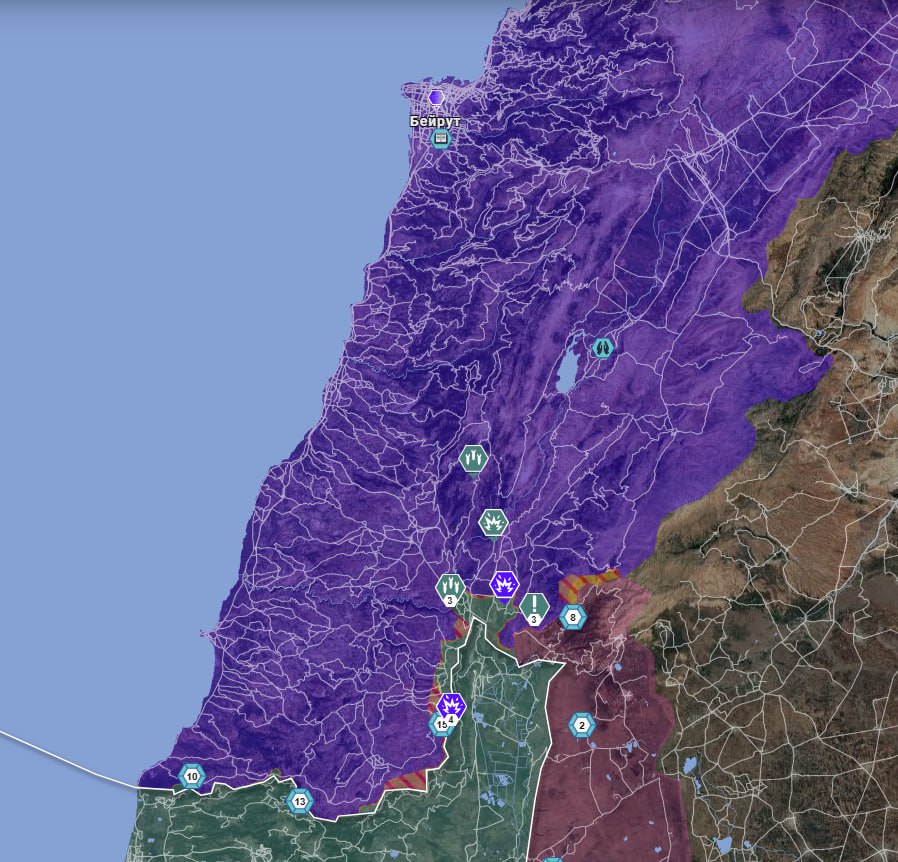 Обстановка на ливано-израильской границе