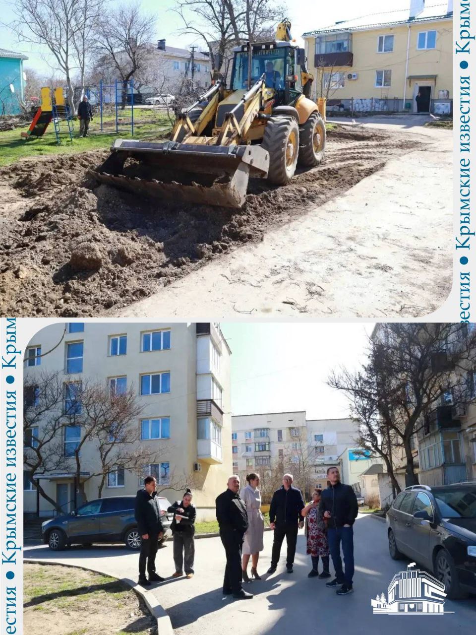 Дворы благоустраивают в многоэтажках посёлка Зуя