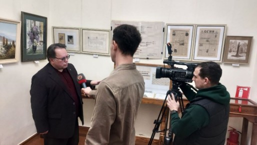 Олег Лобов обсудил дальнейшие пути взаимодействия архивистов с Алуштинским литературно-мемориальным музеем С. Н. Сергеева-Ценского