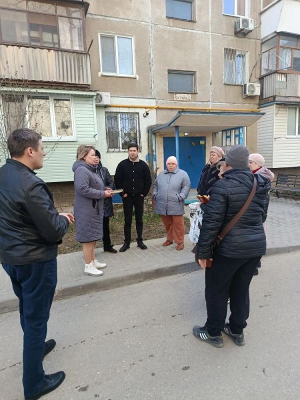 В Керчи проходят встречи с жителями В Керчи проходят встречи с жителями