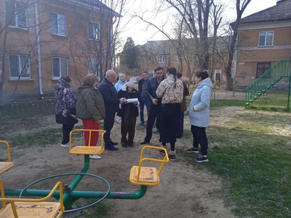 В Керчи проходят встречи с жителями В Керчи проходят встречи с жителями