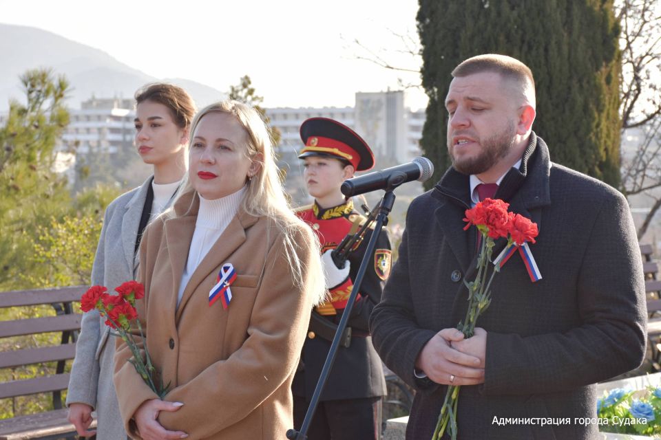 Кирилл Чебышев: Судак отметил 12 лет со дня воссоединения Крыма и Севастополя с Россией Кирилл Чебышев: Судак отметил 12 лет со дня воссоединения Крыма и Севастополя с Россией