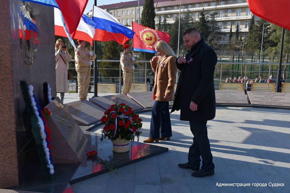 Кирилл Чебышев: Судак отметил 12 лет со дня воссоединения Крыма и Севастополя с Россией Кирилл Чебышев: Судак отметил 12 лет со дня воссоединения Крыма и Севастополя с Россией