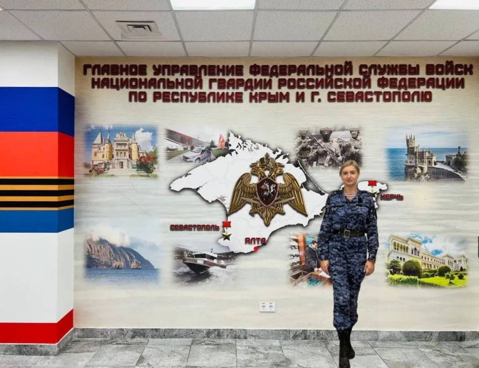 Симферополе сотрудник Росгвардии оказала доврачебную помощь потерявшей сознание пенсионерке