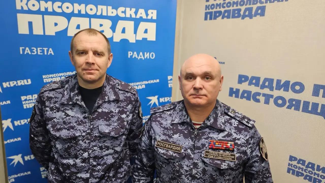 В Севастополе Росгвардейцы выступили на радио В Севастополе Росгвардейцы выступили на радио