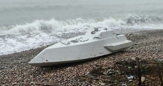 Американский БЭК AEGIR-W выбросило на побережье Черного моря у турецкого города Орду