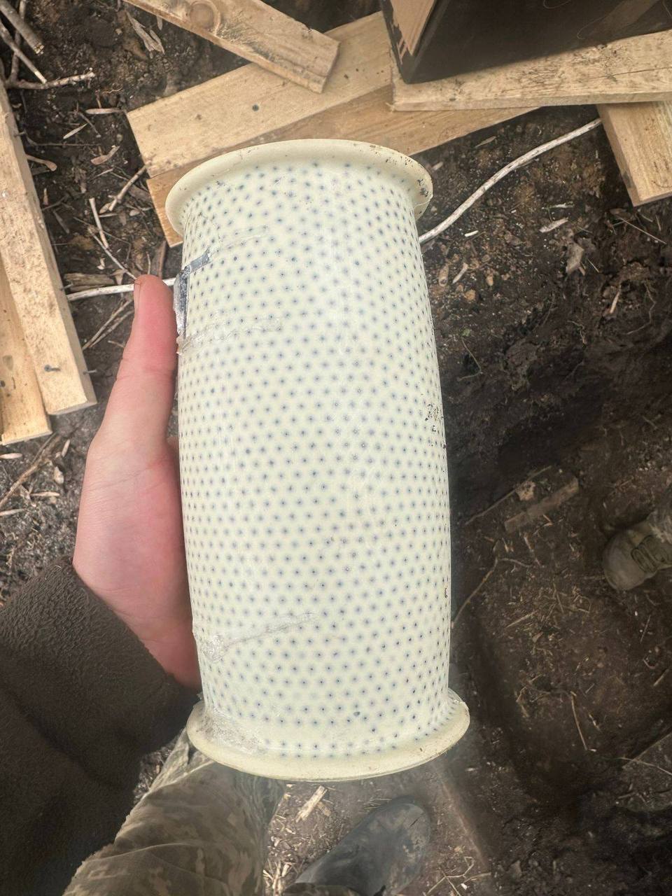 Обломки редкого российского дрона-камикадзе "Клин", опубликованные противником Обломки редкого российского дрона-камикадзе "Клин", опубликованные противником