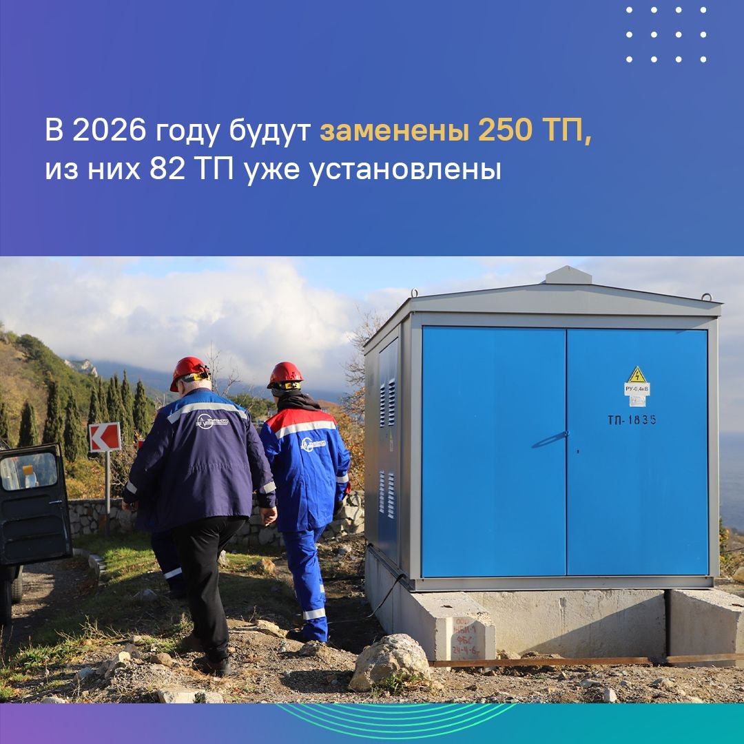 Глава Крыма сообщил об установке новых трансформаторных подстанций Глава Крыма сообщил об установке новых трансформаторных подстанций