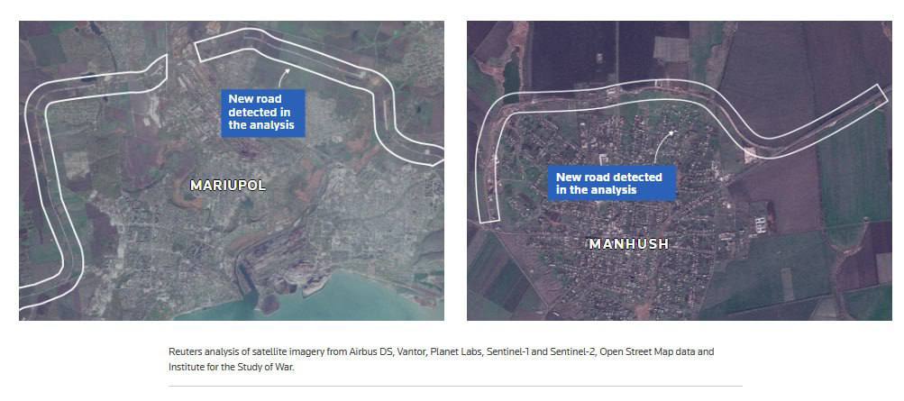 Россия строит "Азовское кольцо", чтобы удерживать контроль над югом, — Reuters Россия строит "Азовское кольцо", чтобы удерживать контроль над югом, — Reuters