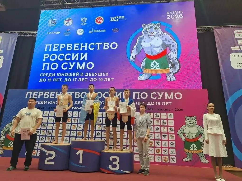 Крымские сумоисты — призёры Первенства России в Казани Крымские сумоисты — призёры Первенства России в Казани