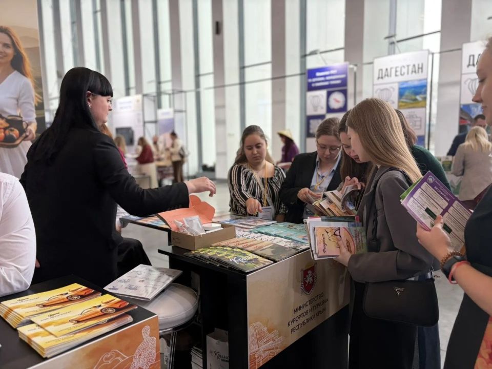 Туристский потенциал Крыма представлен на Международной выставке-форуме гостеприимства регионов «Интурмаркет» Туристский потенциал Крыма представлен на Международной выставке-форуме гостеприимства регионов «Интурмаркет»
