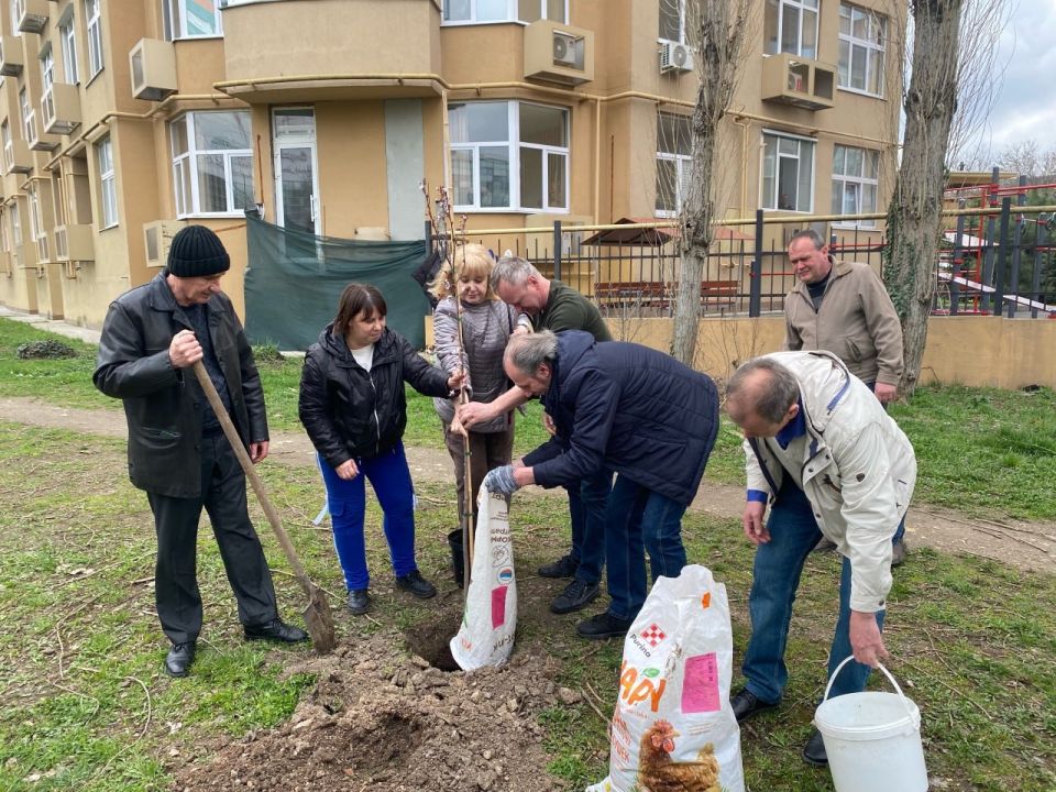 Театр и природа. Представители театрального сообщества Симферополя вышли за пределы сцены и приняли участие в высадке деревьев на набережной Салгира Театр и природа. Представители театрального сообщества Симферополя вышли за пределы сцены и приняли участие в высадке деревьев на набережной Салгира