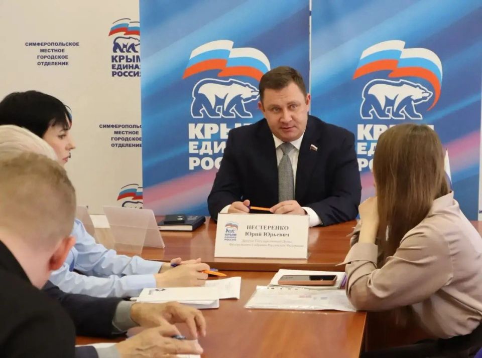 Юрий Нестеренко: Центральное событие каждой региональной недели – приём граждан по личным вопросам