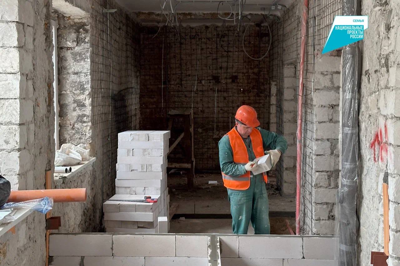 Михаил Развожаев: Продолжаем капитальный ремонт детского сада № 16 на улице Лазаревской по народной программе «Единой России» Михаил Развожаев: Продолжаем капитальный ремонт детского сада № 16 на улице Лазаревской по народной программе «Единой России»