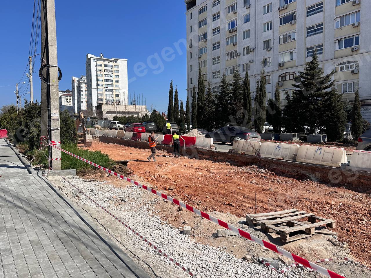 Схема движения изменится на пересечении улиц Адмирала Фадеева и Парковой