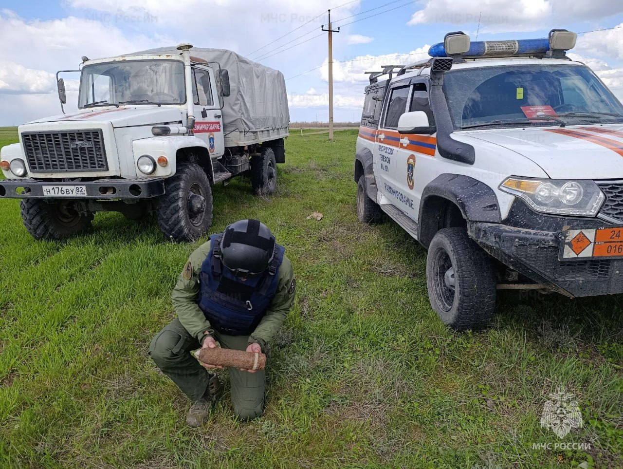 Обезврежены взрывоопасные предметы Обезврежены взрывоопасные предметы