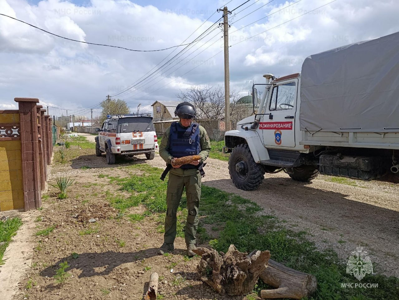 Обезврежены взрывоопасные предметы