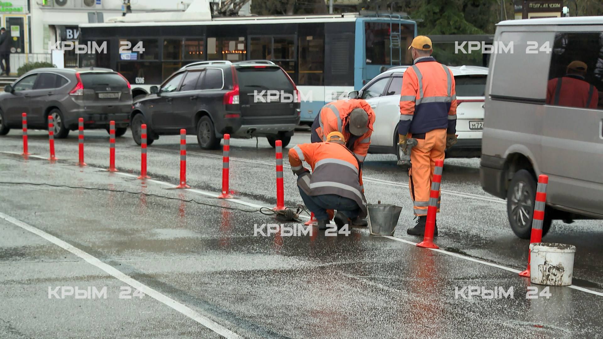 Схему движения автомобилей изменили на Спартаке в Ялте