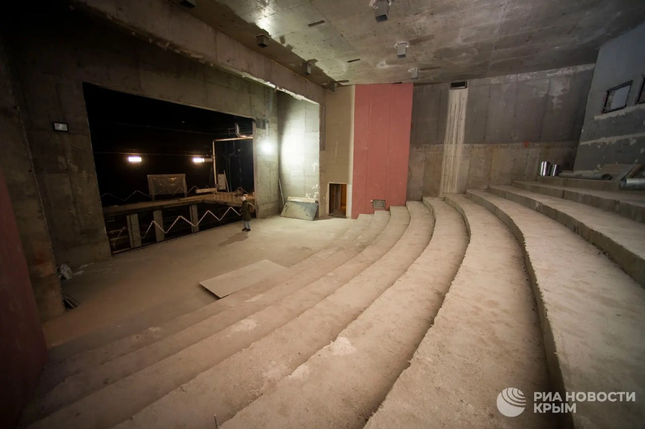 Театр кукол в Симферополе готов на 83% Театр кукол в Симферополе готов на 83%