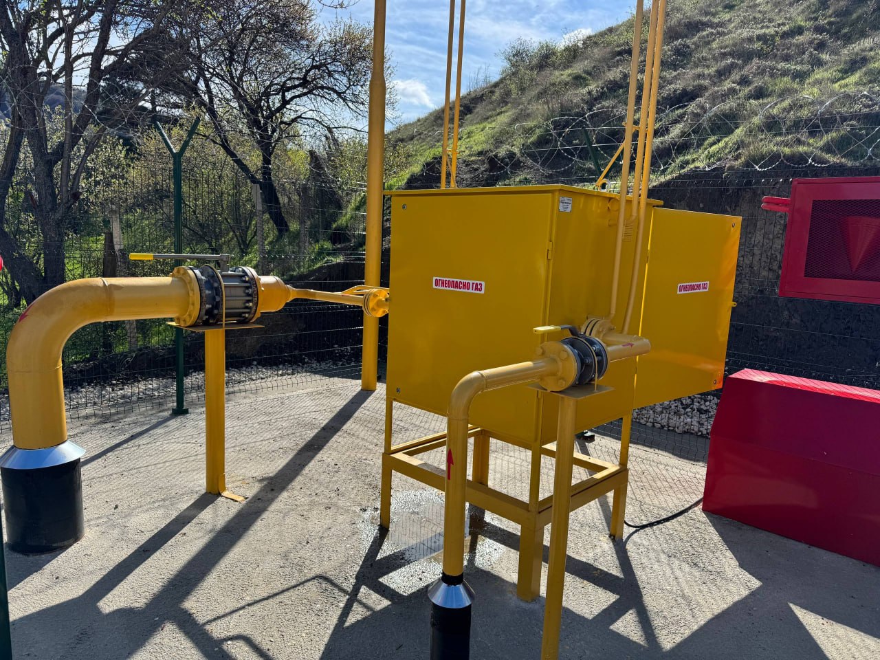 Село Дачное под Судаком теперь с газом