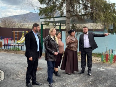 Кирилл Чебышев: В ходе рабочего выезда посетил детский сад «Березка» в селе Грушевка