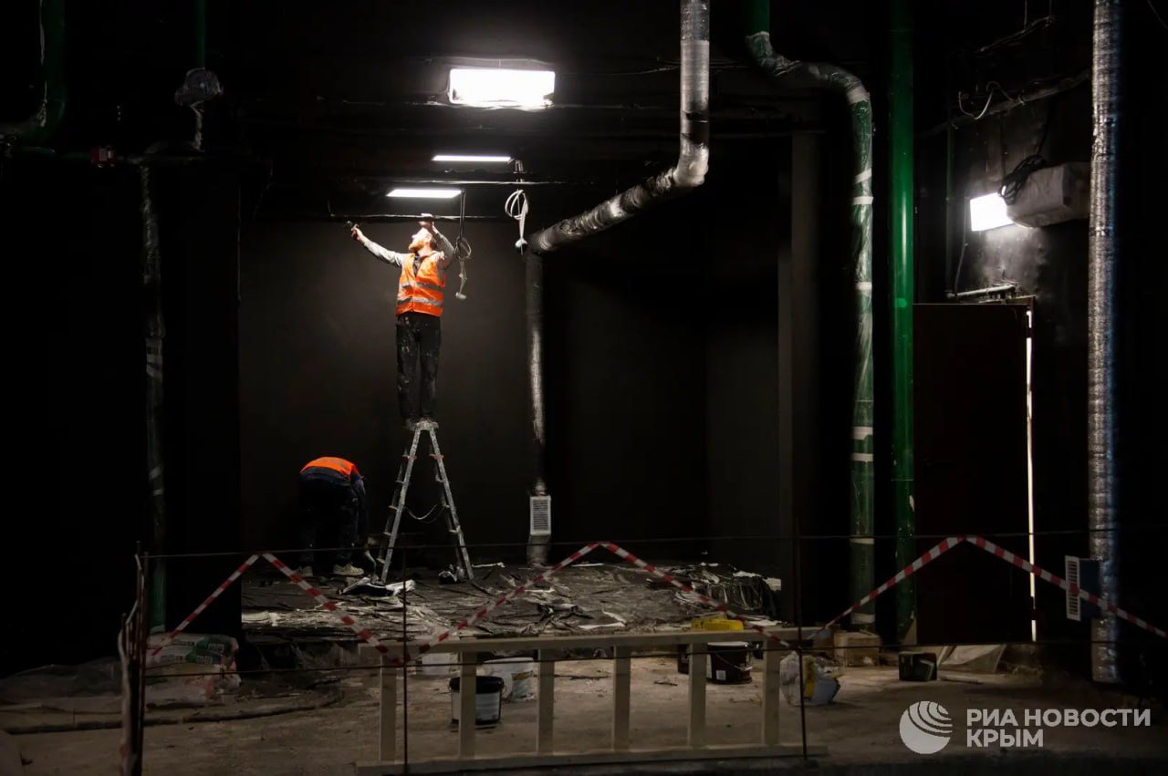 Театр кукол в Симферополе готов на 83% Театр кукол в Симферополе готов на 83%