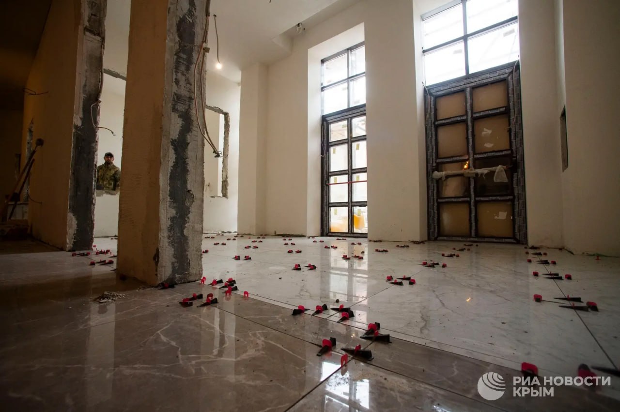 Театр кукол в Симферополе готов на 83% Театр кукол в Симферополе готов на 83%