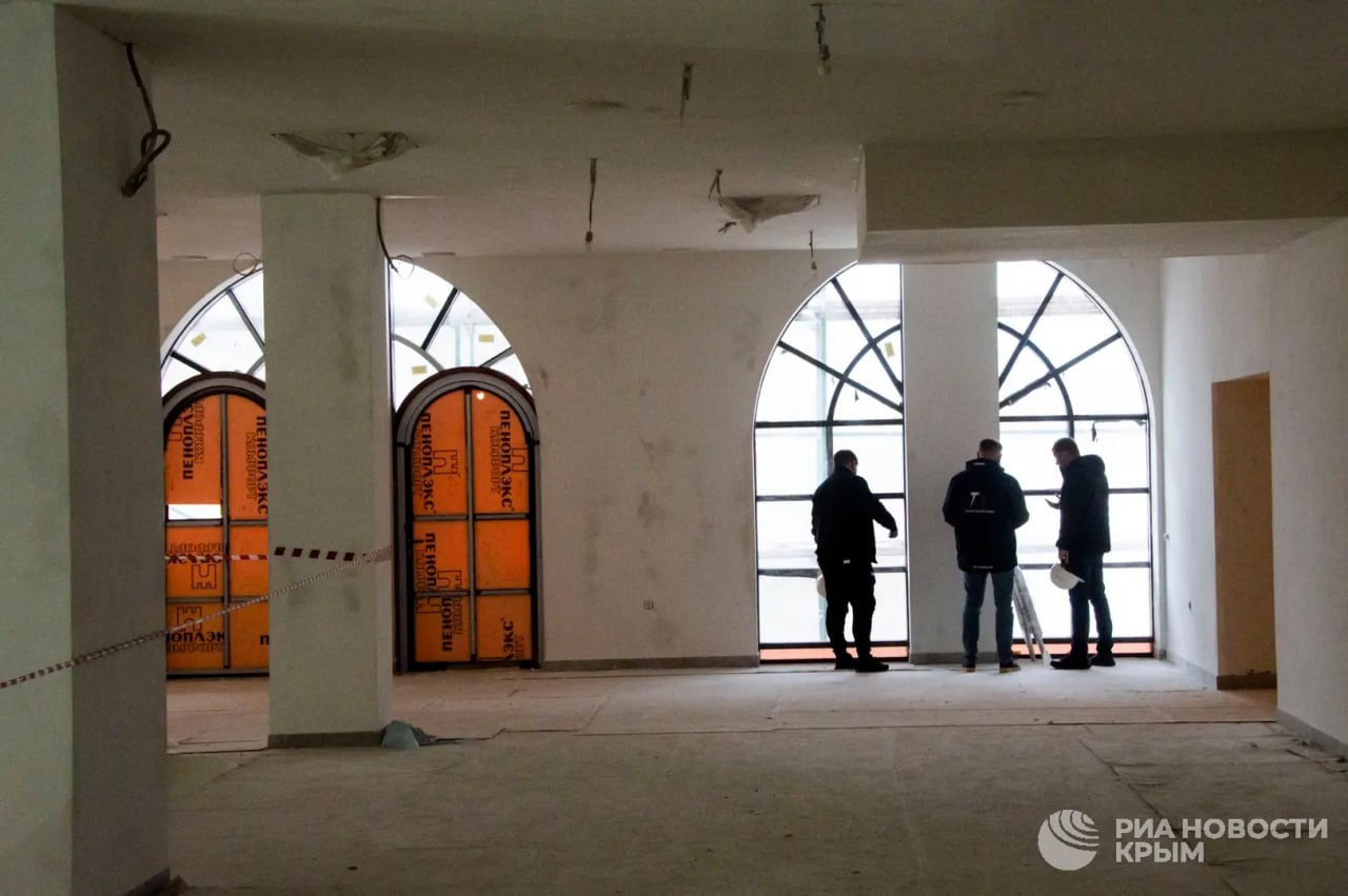 Театр кукол в Симферополе готов на 83% Театр кукол в Симферополе готов на 83%