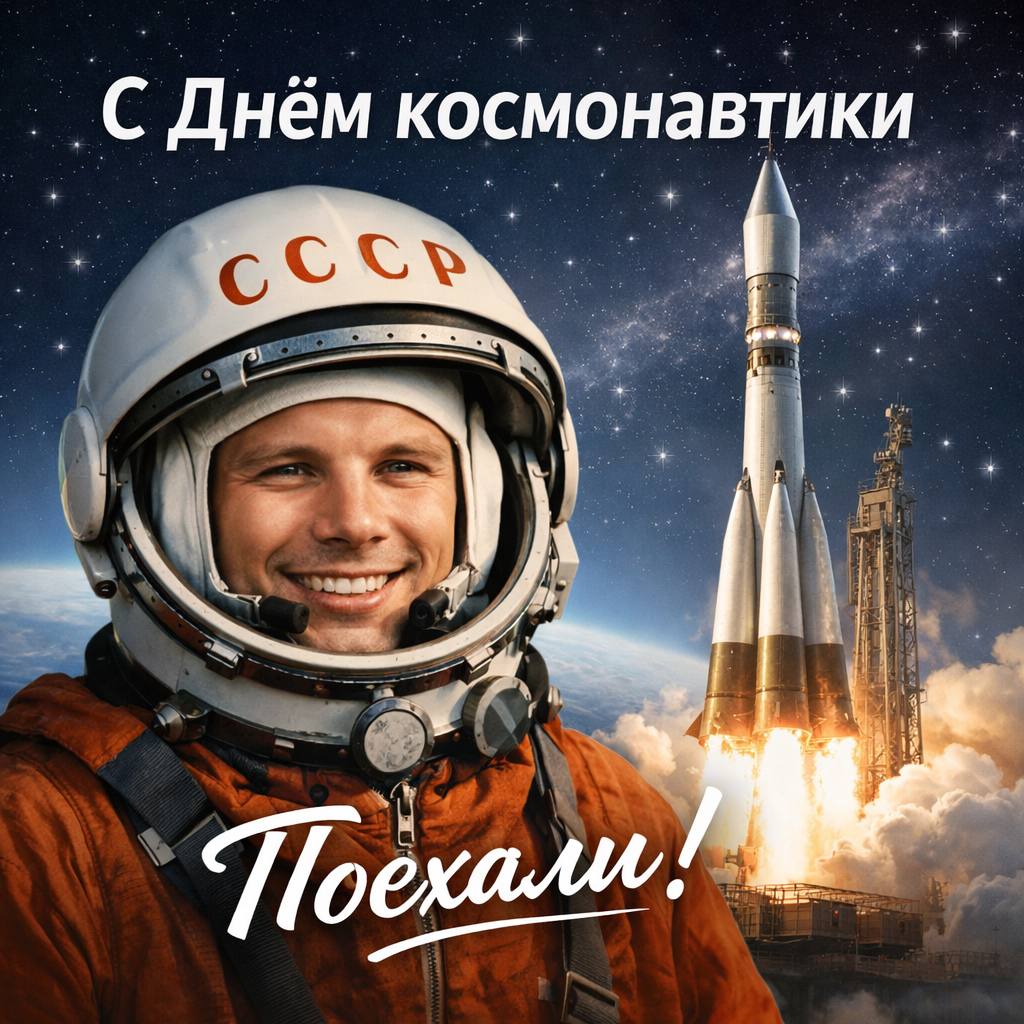 Алексей Зинченко: С Днём космонавтики!. 12 апреля — это не просто историческая дата