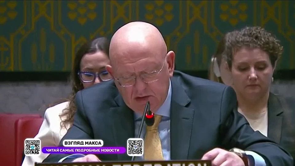 Выступление постоянного представителя России при ООН Василия Небензи на заседании Совета Безопасности по взаимодействию ООН с ЕС