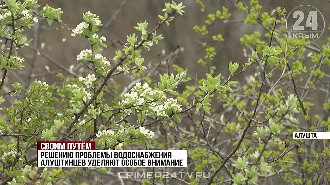 Повреждённый штормами водовод отремонтировали в Большой Алуште