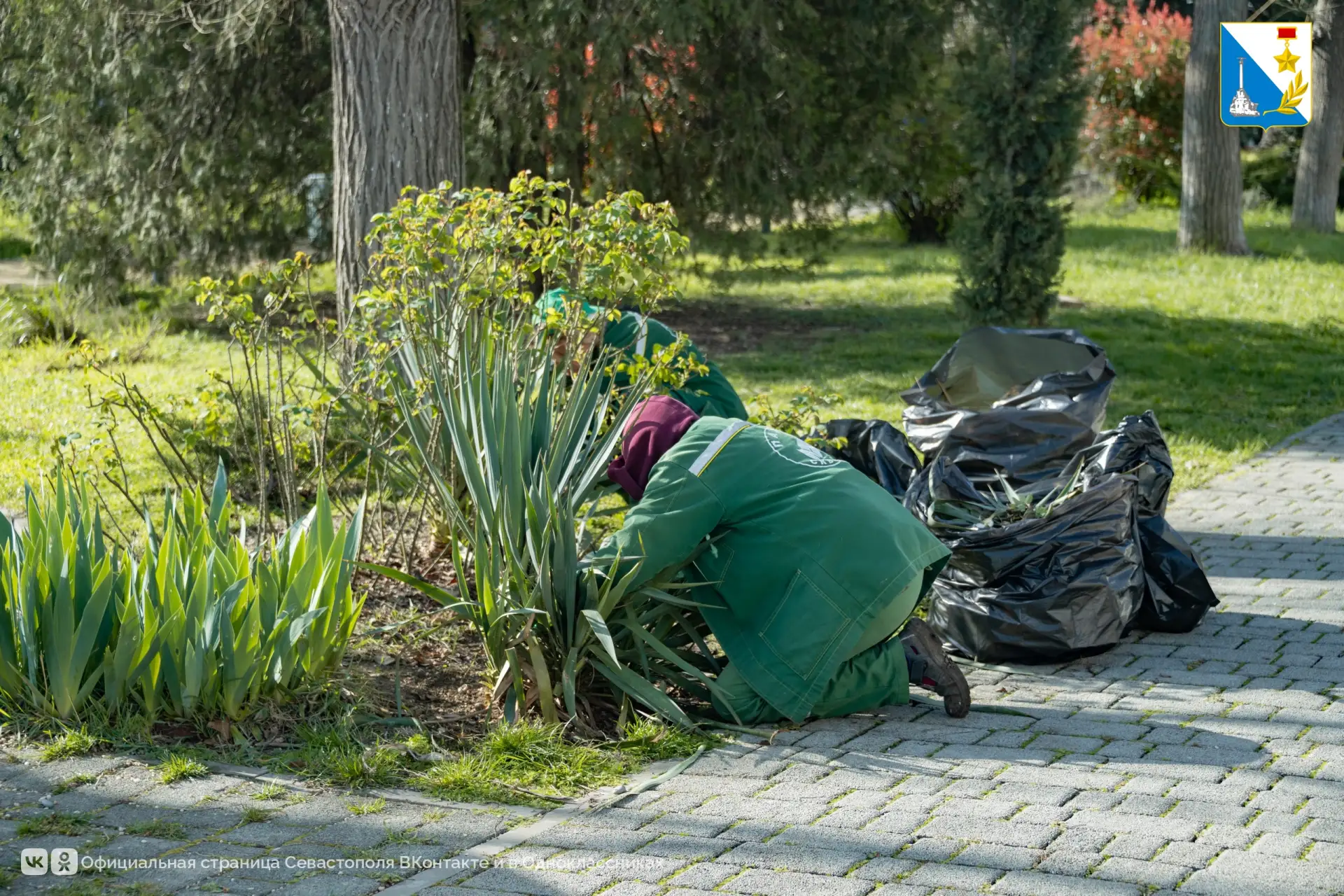 Специалисты «Парков и скверов» приводят в порядок общественные пространства после зимы Специалисты «Парков и скверов» приводят в порядок общественные пространства после зимы