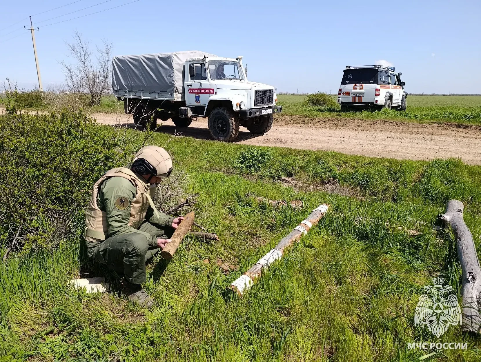 Девять взрывоопасных находок времен ВОВ уничтожили в Крыму