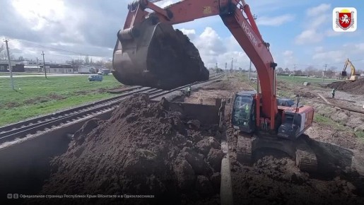 В Крыму на участке Владиславовка – Семь Колодезей линии Джанкой – Керчь продолжается строительство двухпутных вставок