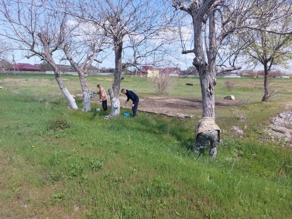 Александр Соколовский: Сегодня состоялся субботник, в ходе которого проведена побелка деревьев на территории Первомайского района Александр Соколовский: Сегодня состоялся субботник, в ходе которого проведена побелка деревьев на территории Первомайского района